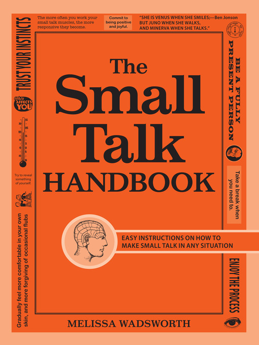 Title details for The Small Talk Handbook by Melissa Wadsworth - Available